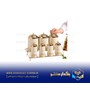 ادویه پاسماوری 8پارچه کرم در طلا ریور مدل 5234