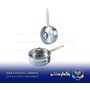 تابه استیل تکدسته سایز20 نیمه مات خط دار طلایی ریور مدل 3866LG