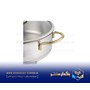 تابه استیل دودسته سایز26 نیمه مات خط دار طلایی ریور مدل 3868LG