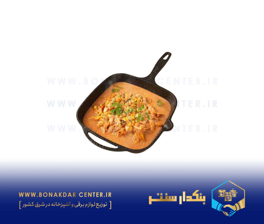 تابه گریل چدنی گرد تکدسته ریور 8683