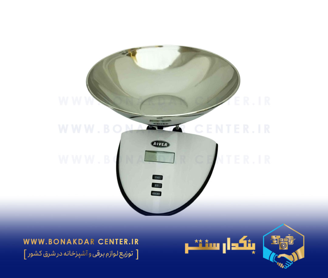 ترازوی استیل سفید مثلثی ریور مدل 4052