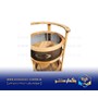 سبد سیب زمینی و پیاز 3طبقه چوبی توری گرد ریور مدل 3913