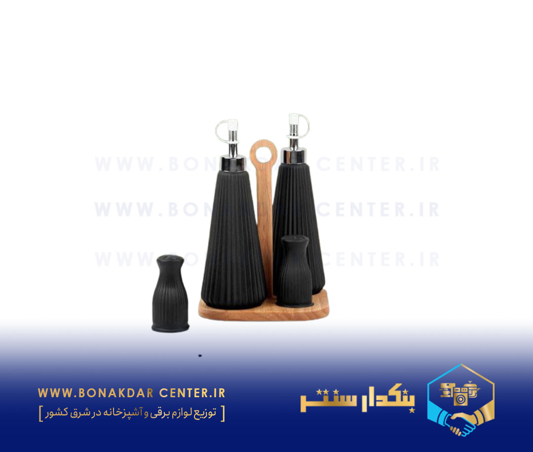 ست آبلیمو و نمک گلس کالر ریور مدل 3920B