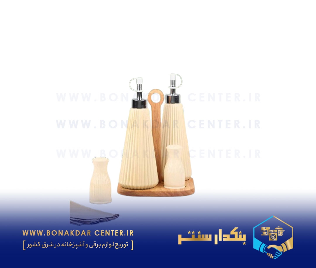 ست آبلیمو و نمک گلس کالر ریور مدل 3920C