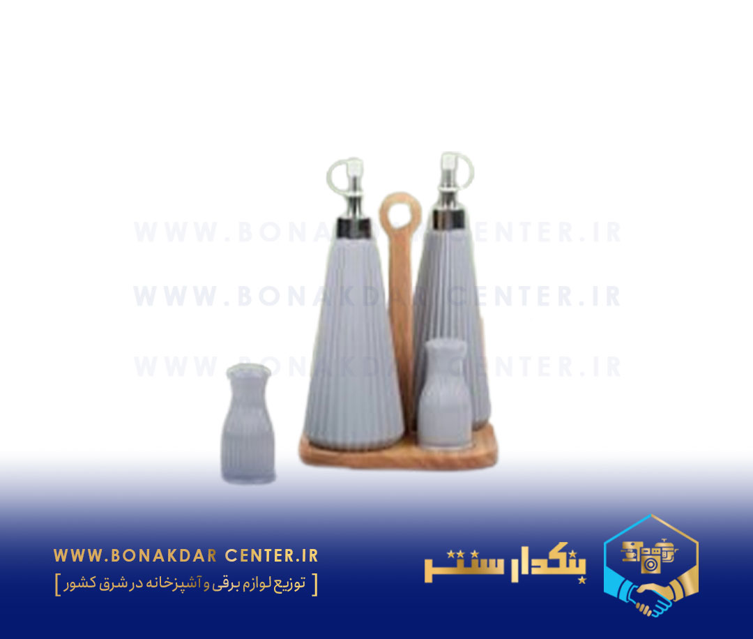 ست آبلیمو و نمک گلس کالر ریور مدل 3920G