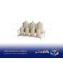 سرویس 8 پارچه ادویه و پاسماوری کرم مدل کٌنیک کد 5259