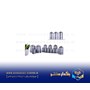 سرویس آشپزخانه 17 پارچه کنیک نقره درب کروم کد 5248S