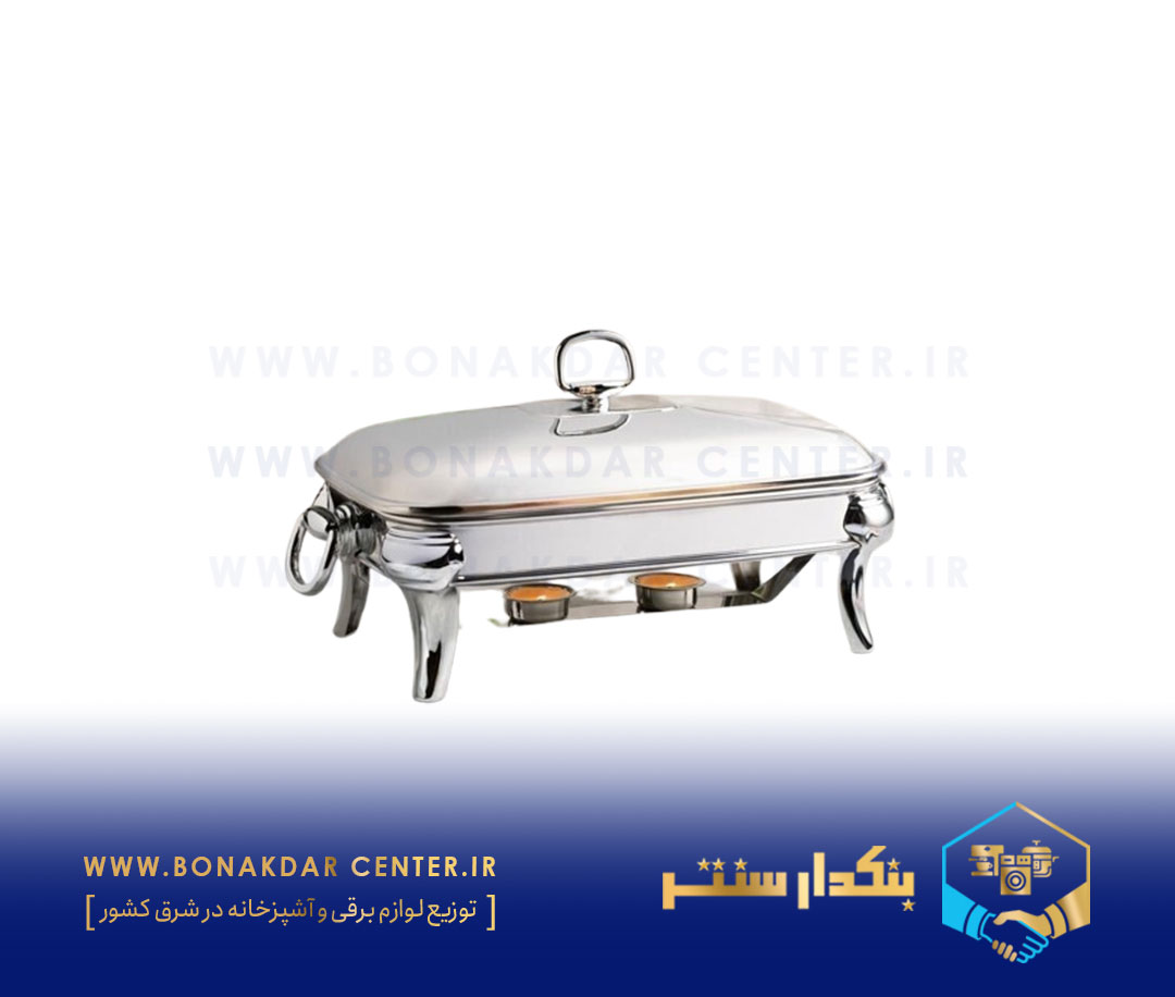 سوفله مستطیل بزرگ روما نقره ای ریور مدل RM207