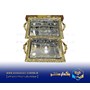 سینی رومانتیک هوم دو عددی داخل نقره ای مدل FG13N