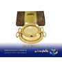سینی رومانتیک هوم دو عددی طلایی مدل FG62G