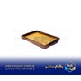 سینی چوبی ترنج کد A رنگ میکس ریور مدل 2326