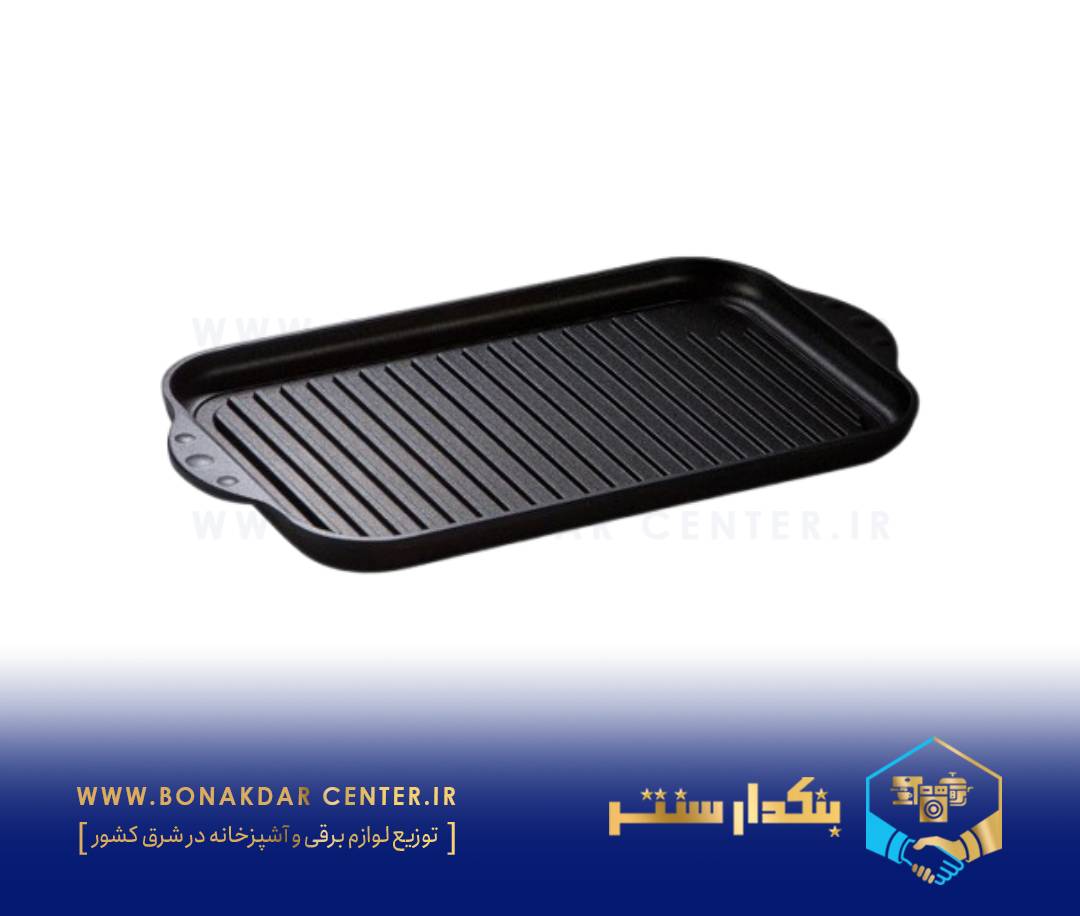 سینی گریل مشکی ریور مدل 3850B