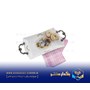 شیرینی خوری بزرگ طرح گل لیلی و مجنون ریور مدل DP39-8650