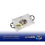 شیرینی خوری بزرگ طرح گل لیلی و مجنون ریور مدل DP39-8650