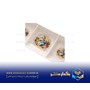 ظرف اردو 3 خانه طرح گل لیلی و مجنون ریور مدل 3PART-8651
