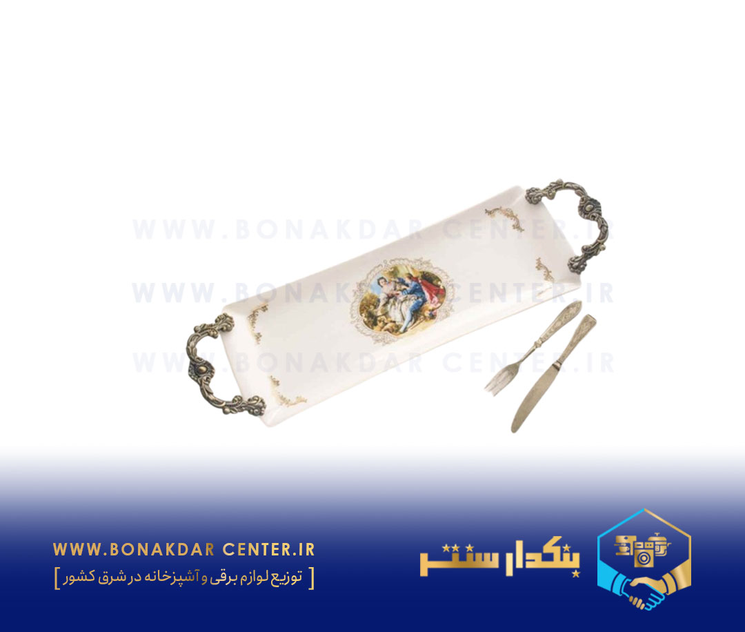 ظرف رولت خوری طرح گل لیلی و مجنون ریور مدل ROLET40-8653