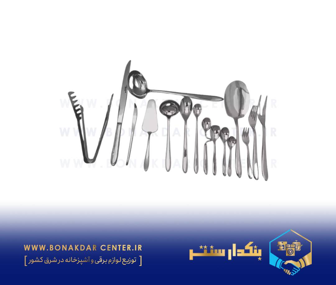 قاشق چنگال 140پارچه براق دونا نیوبرلین 30نفره مدل M111