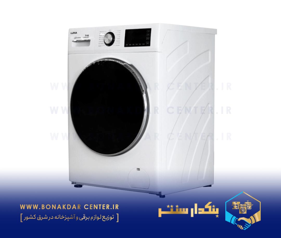 ماشین لباسشویی تمام اتوماتیک لونا سفید مدل 812