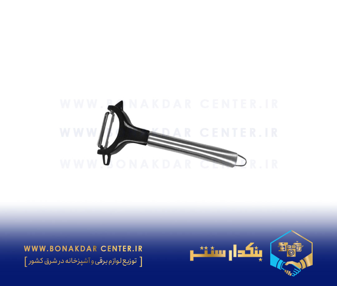 پوست کن کمانی دسته استیل ریور مدل 8570A