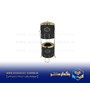 پک سیب زمینی و پیاز دو طبقه طرح دار مشکی درب طلا کد 5242